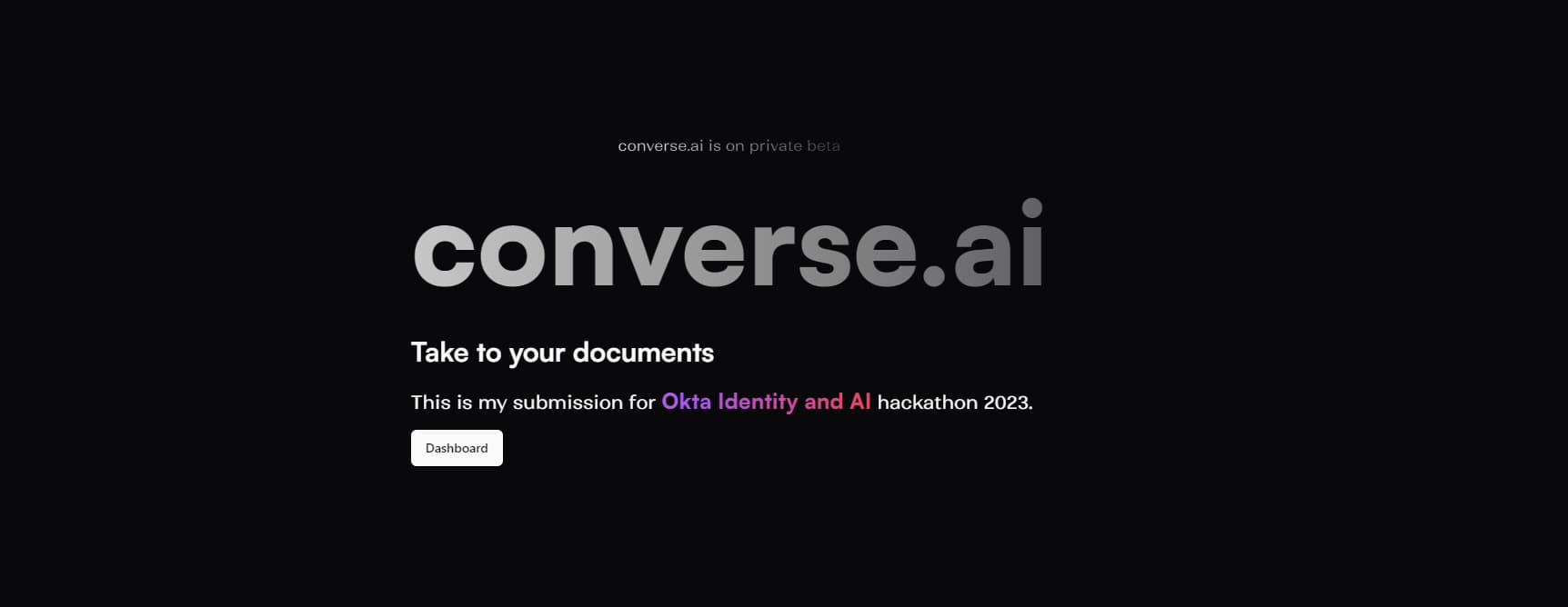 Converse AI Assistant